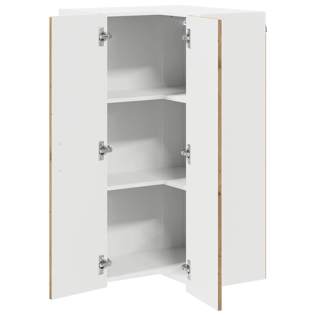 Küchenhängeschrank Artisan-Eiche 57 x 57 x 100 cm Holzwerkstoff